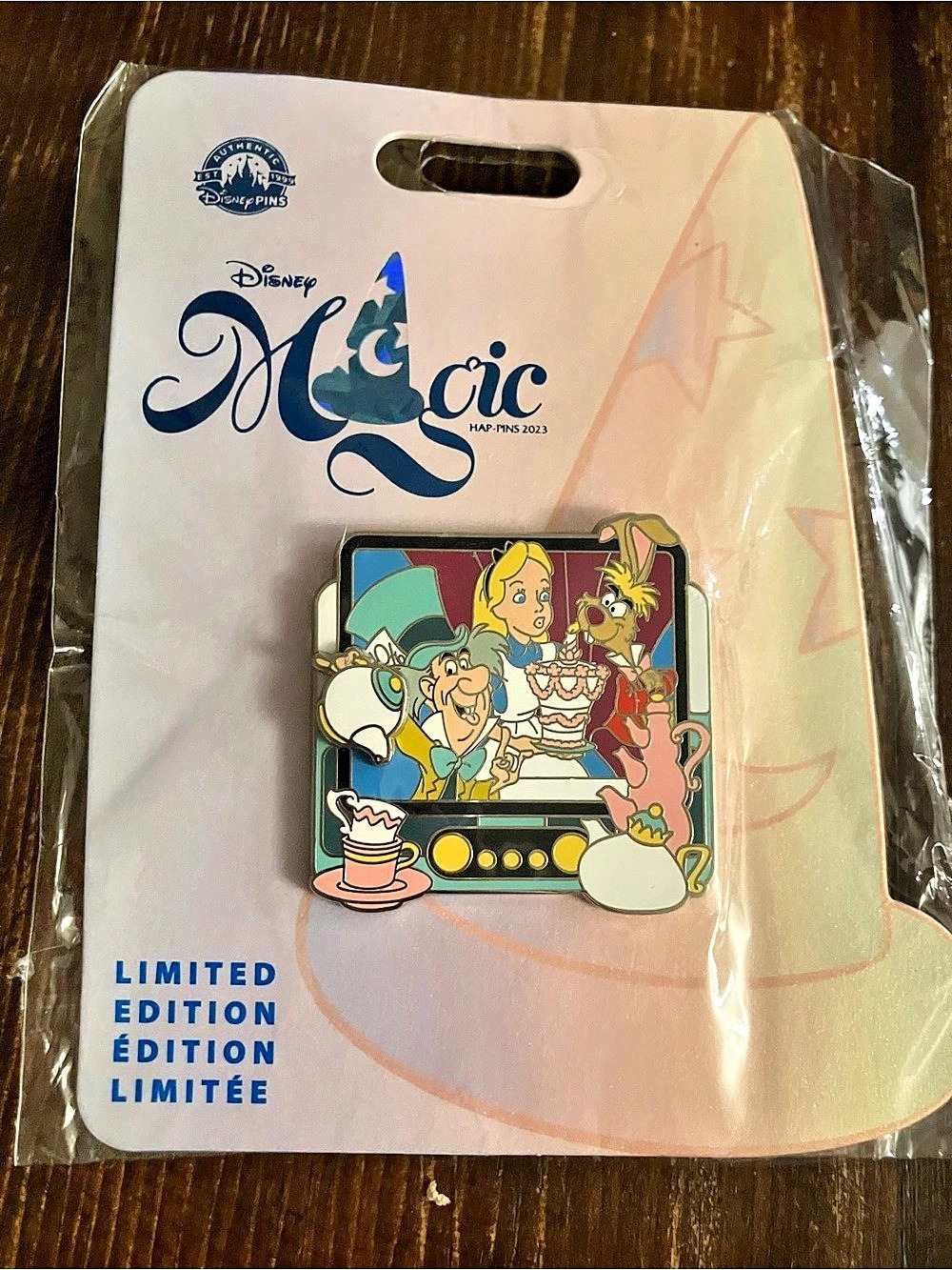 Disney 2023 Disney Magic Hap-Pins Event Alice in Wonderland limited edition
